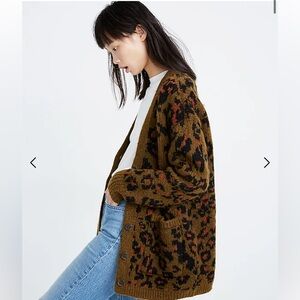 Madewell - Jungle Cat Cardigan Sweater - XS